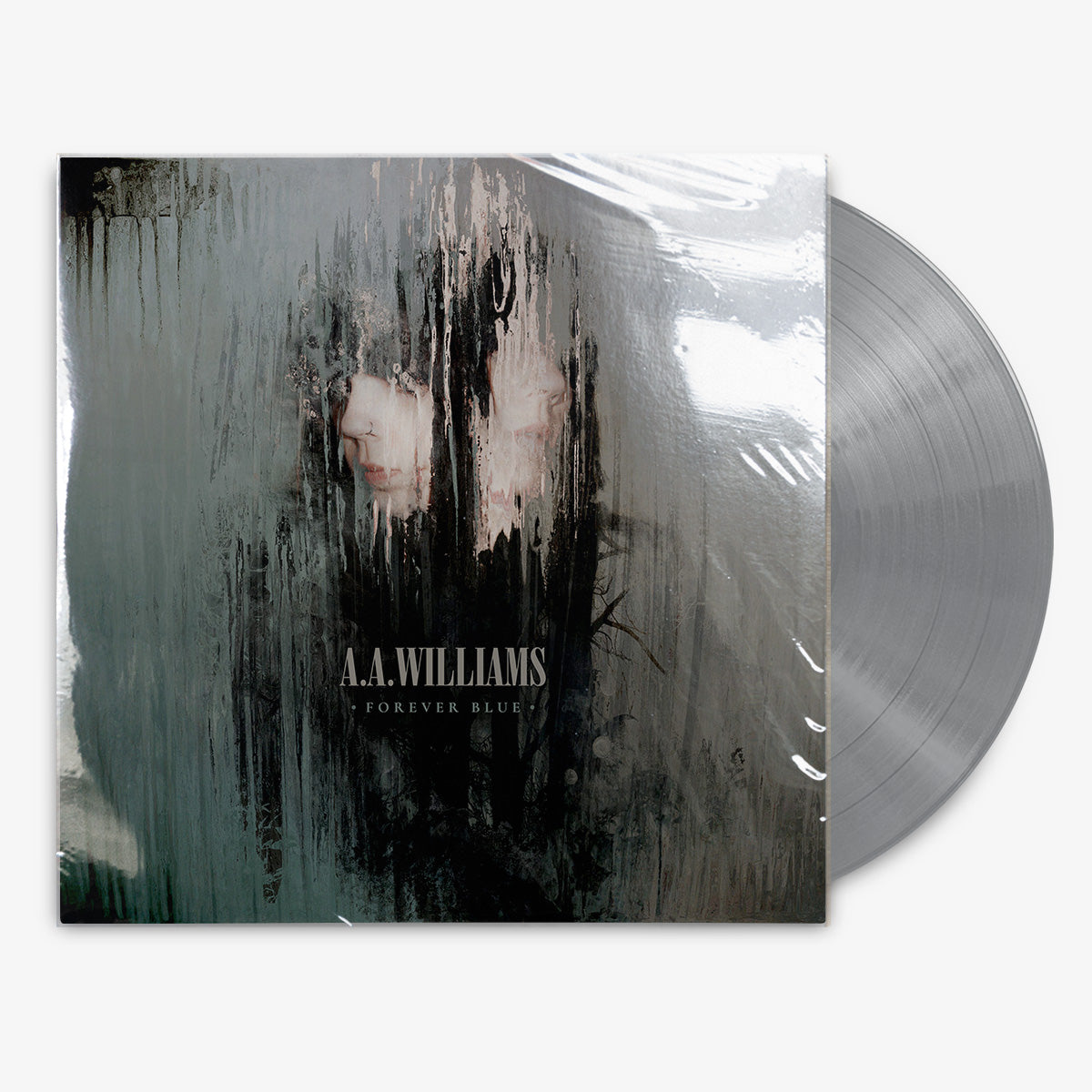 A.A. Williams 'Forever Blue' 12" LP Silver vinyl
