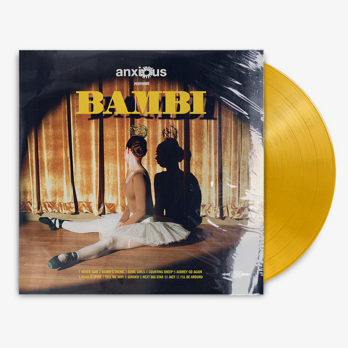 Anxious 'Bambi' 12" LP Yellow vinyl