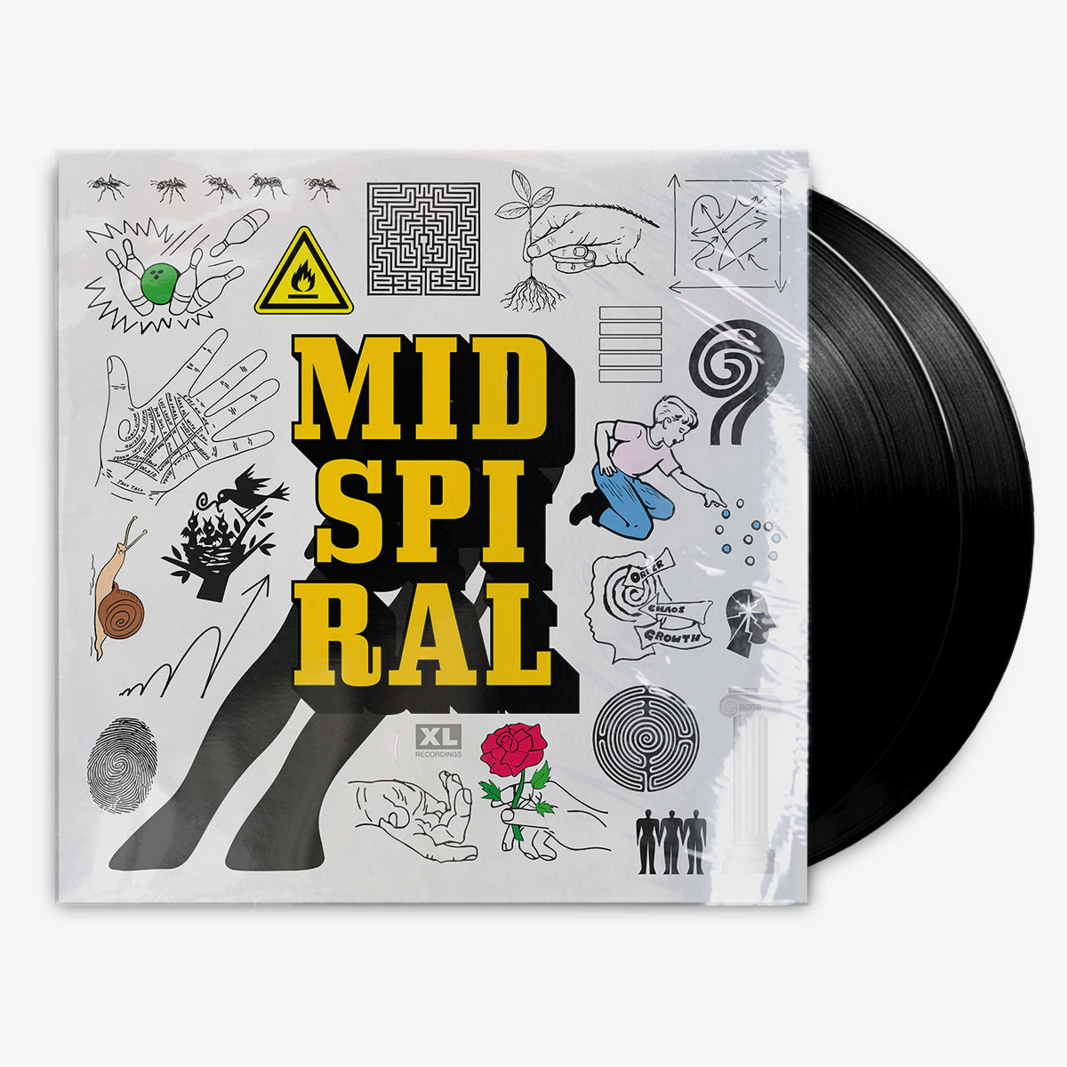 BADBADNOTGOOD 'Mid Spiral' 2x12" LP Black vinyl