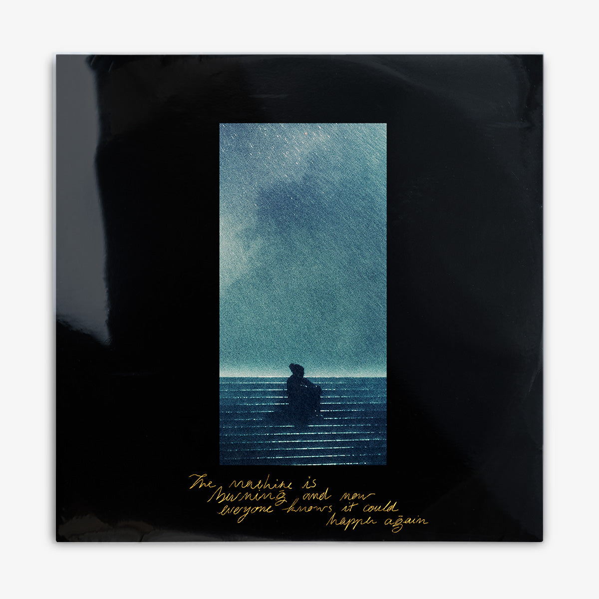 BRUIT ≤ 'The Machine is burning and now everyone knows it could happen again' LP Cover