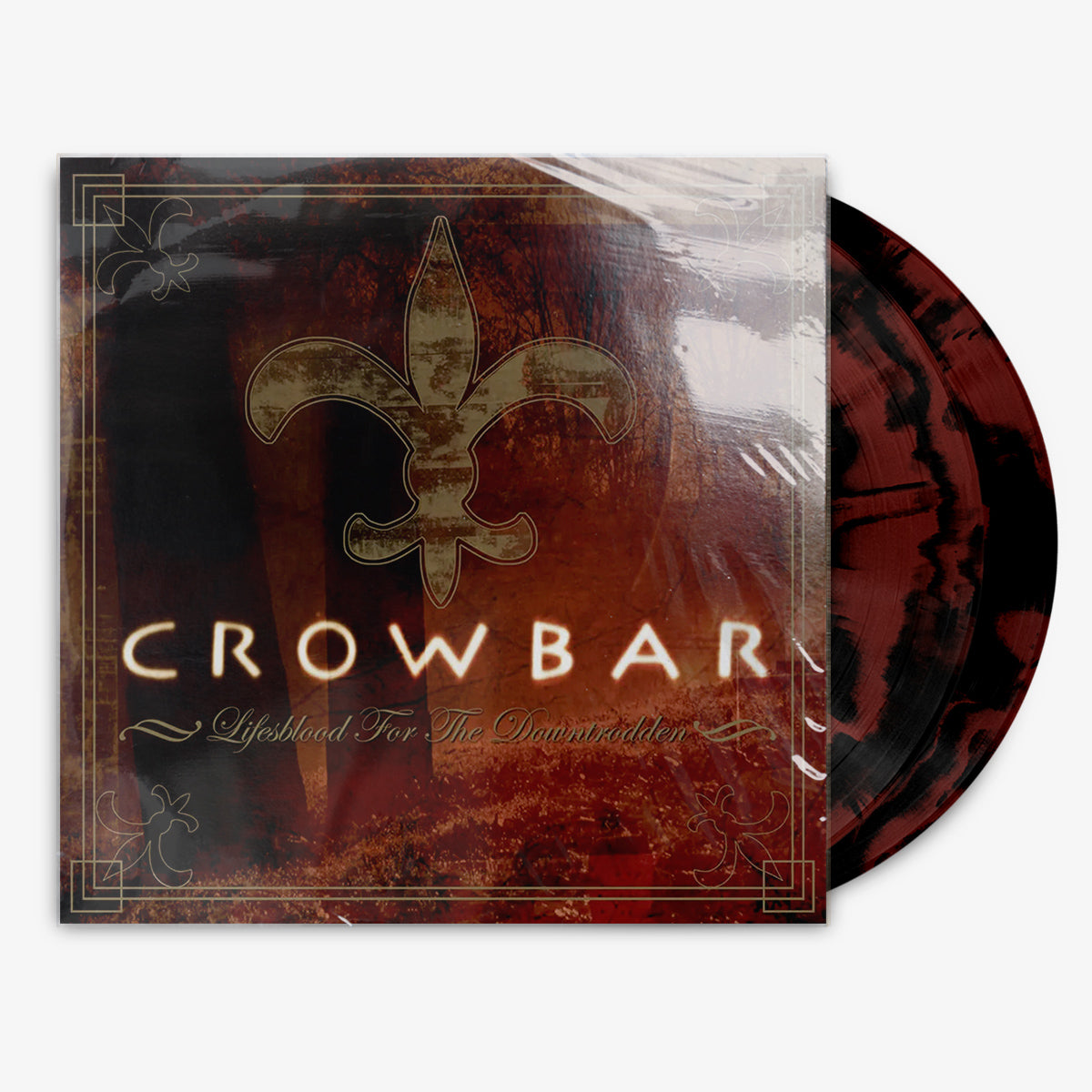 Crowbar 'Lifesblood for the Downtrodden' 2x12" LP Red Ink Spot vinyl
