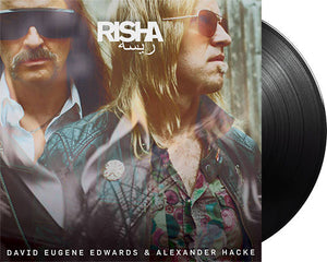 DAVID EUGENE EDWARDS & ALEXANDER HACKE 'Risha' 12" LP Black vinyl