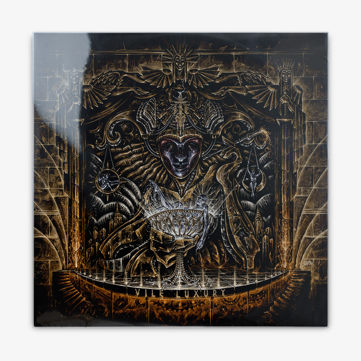 Imperial Triumphant 'Vile Luxury (Redux 1924)' LP Cover