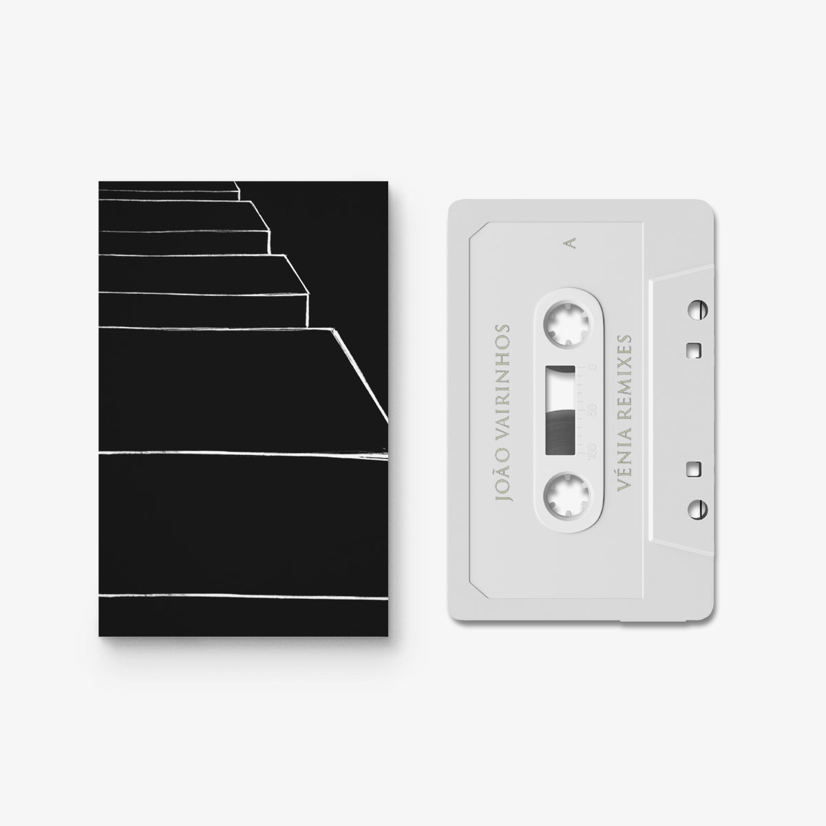 João Vairinhos 'Vénia Remixes' White Cassette Tape