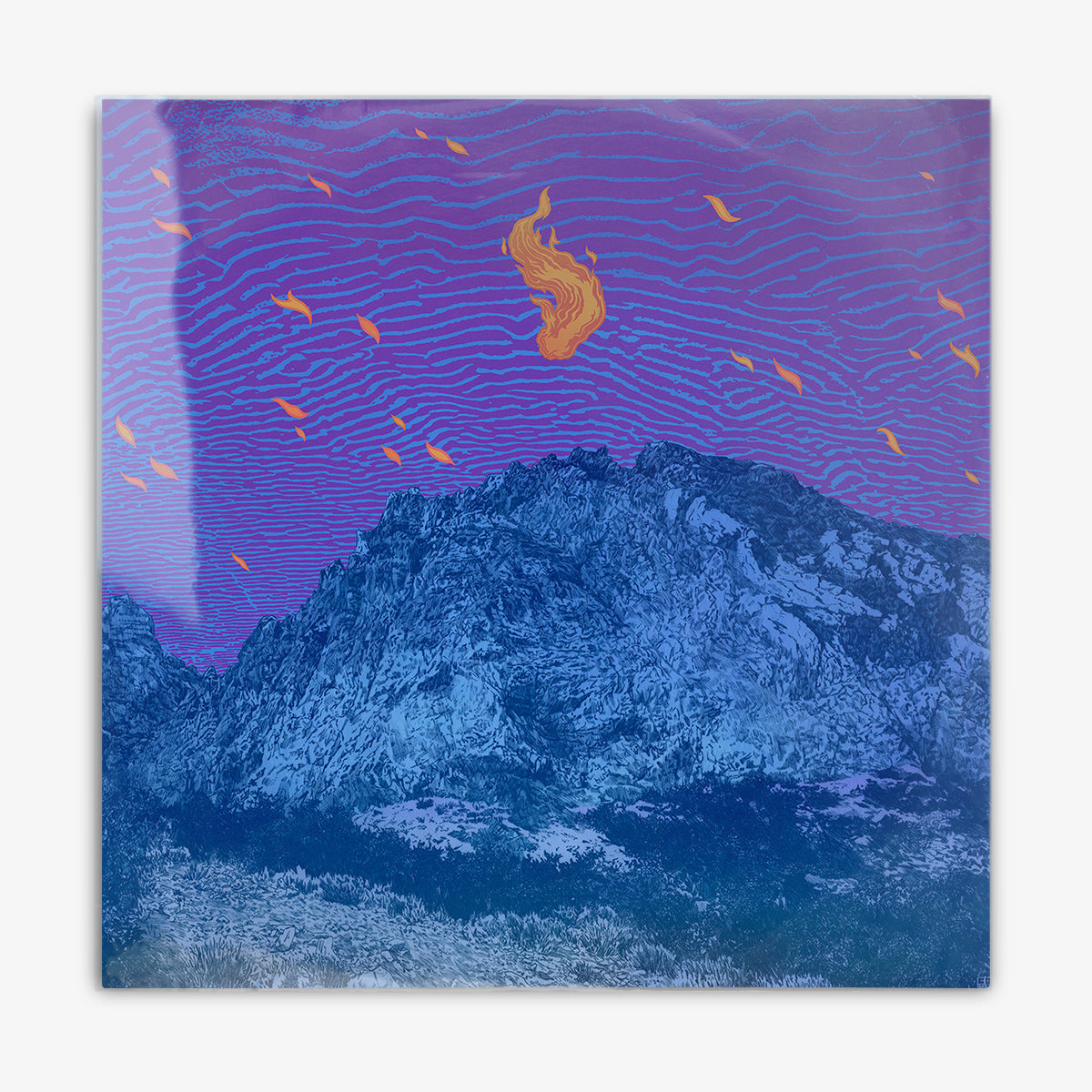 Pelican 'Flickering Resonance' LP Cover