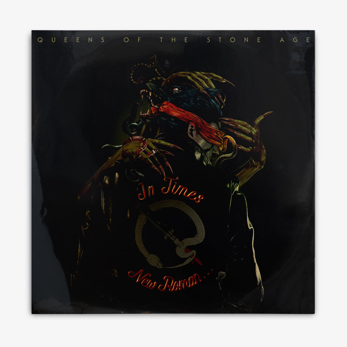 Queens of the Stone Age 'In Times New Roman...' LP cover