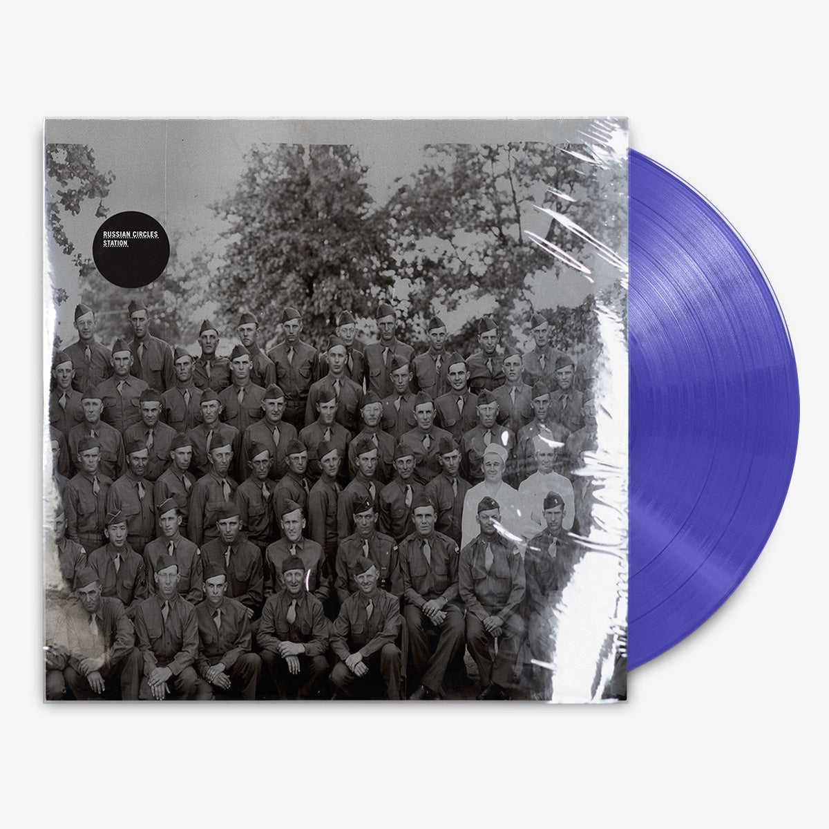 Russian Circles 'Station' 12" LP Blue Transparent vinyl