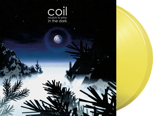 Coil 'Musick to Play in the Dark' 2x12" LP Clear Yellow vinyl