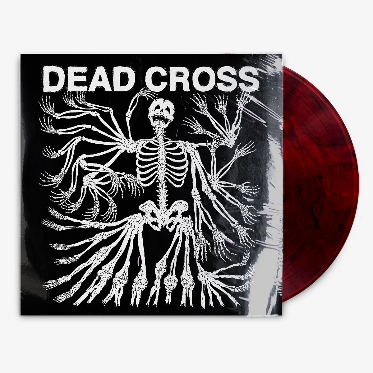 Dead Cross 'Dead Cross' 12" LP Red / Black Swirl vinyl