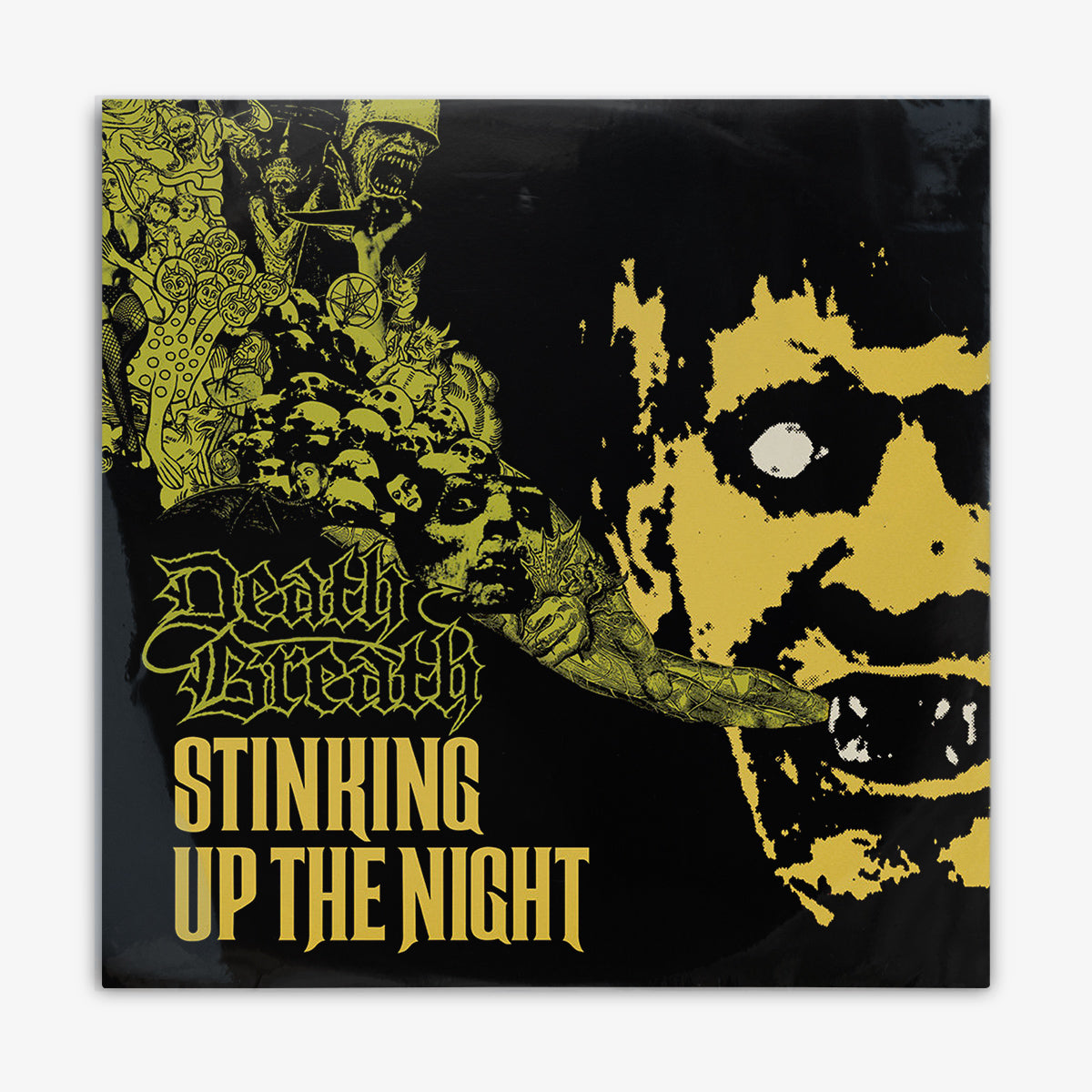 Death Breath 'Stinking Up the Night' LP Cover