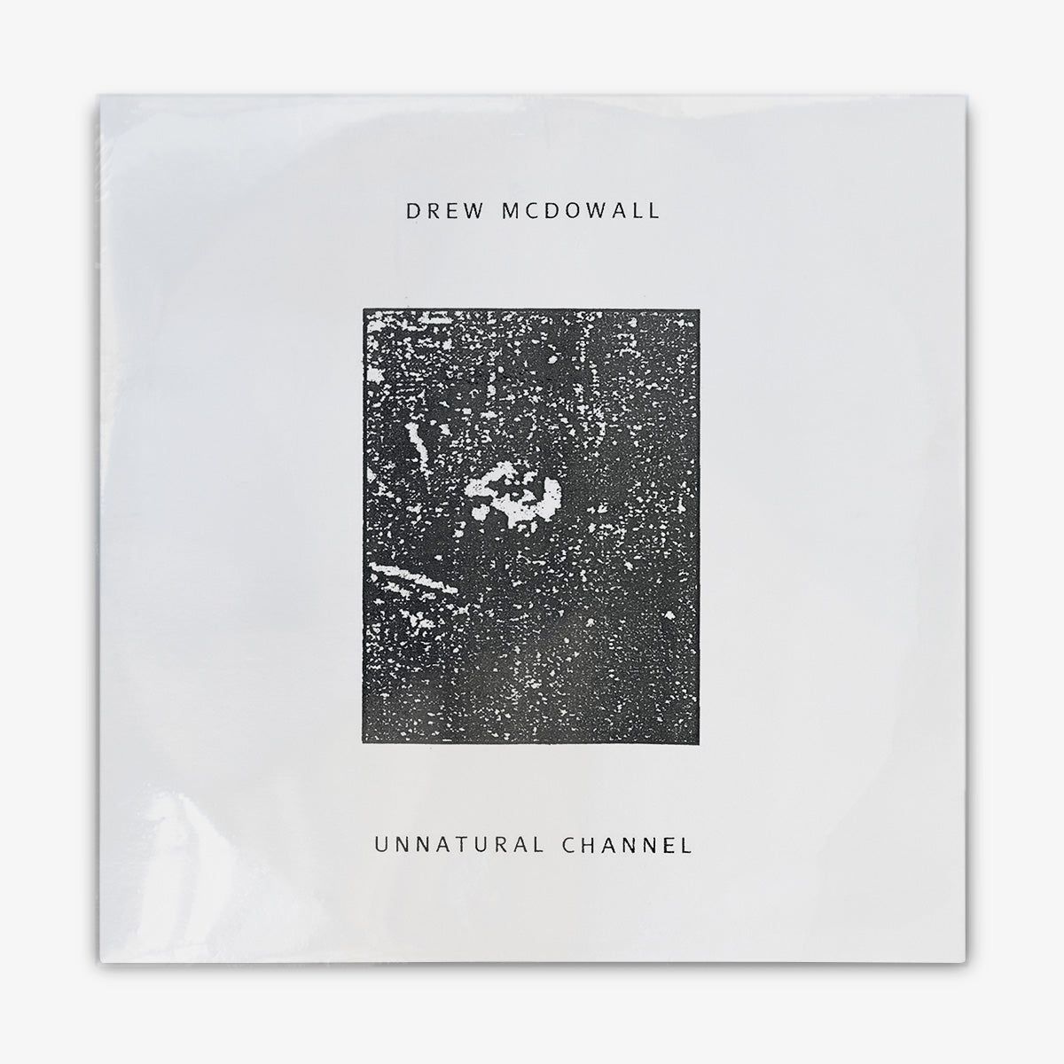 Drew McDowall 'Unnatural Channel' LP Cover