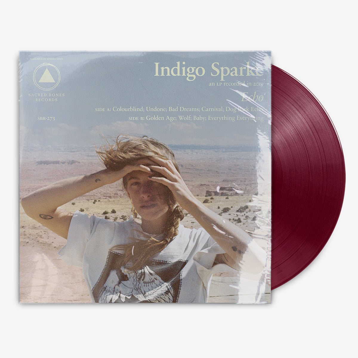 Indigo Sparke 'Echo' 12" LP Red vinyl