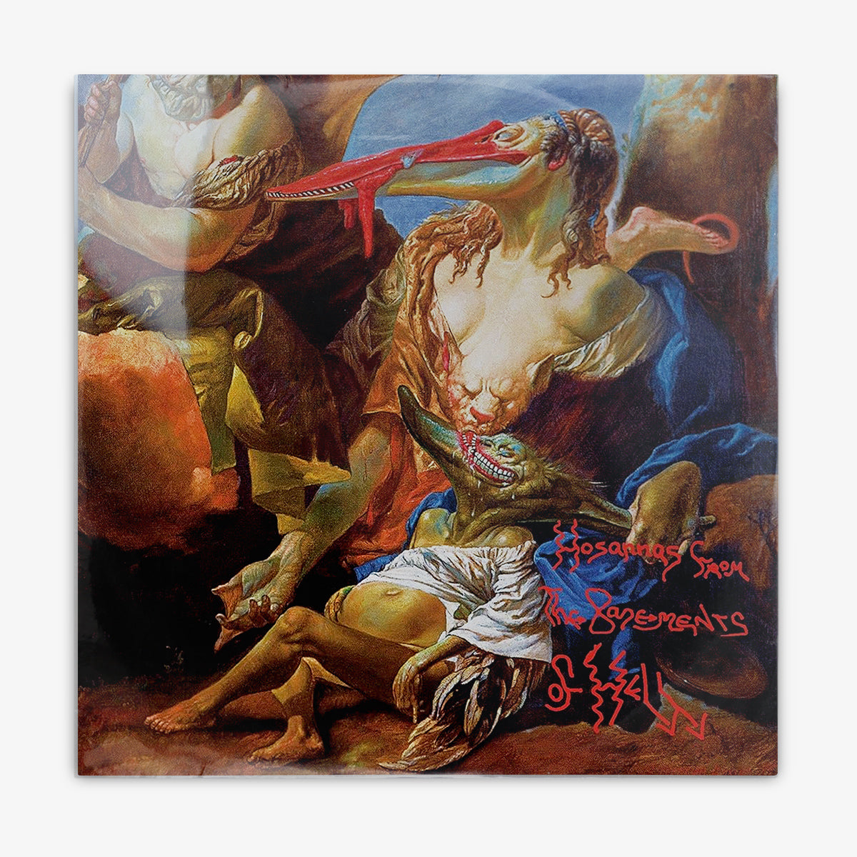 Killing Joke 'Hosannas from the Basements of Hell'' LP Cover