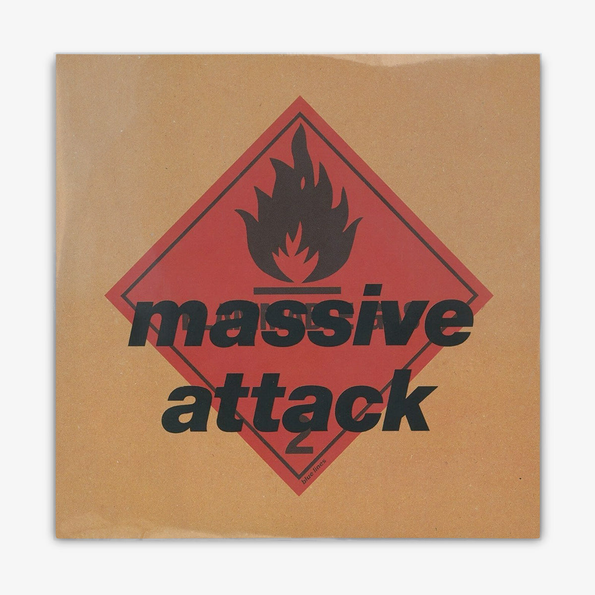 Massive Attack 'Blue Lines' LP Cover