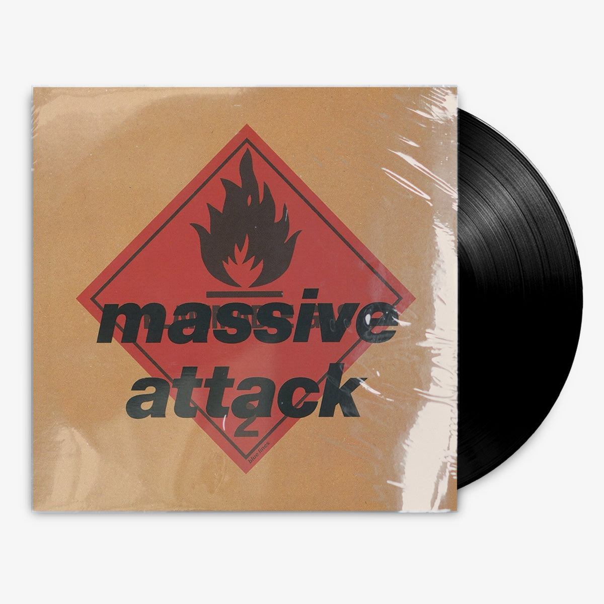 Massive Attack 'Blue Lines' 12" LP Black vinyl