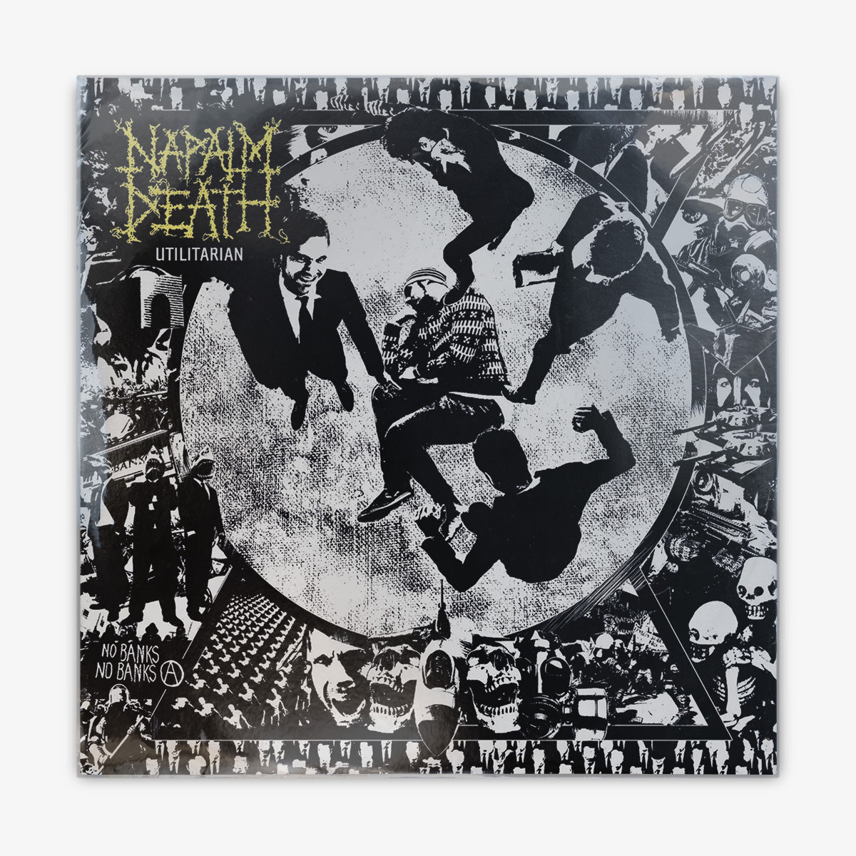Napalm Death 'Utilitarian' LP Cover