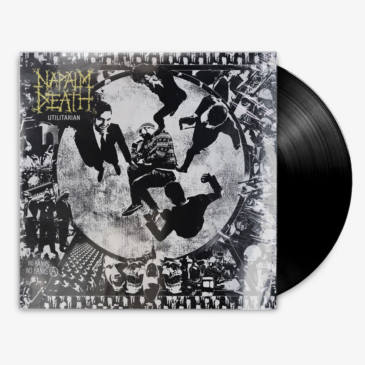 Napalm Death 'Utilitarian' 12" LP Black vinyl