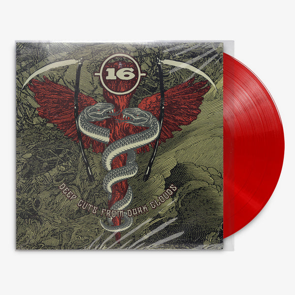 16 'Deep Cuts from Dark Clouds' 12" LP Red vinyl