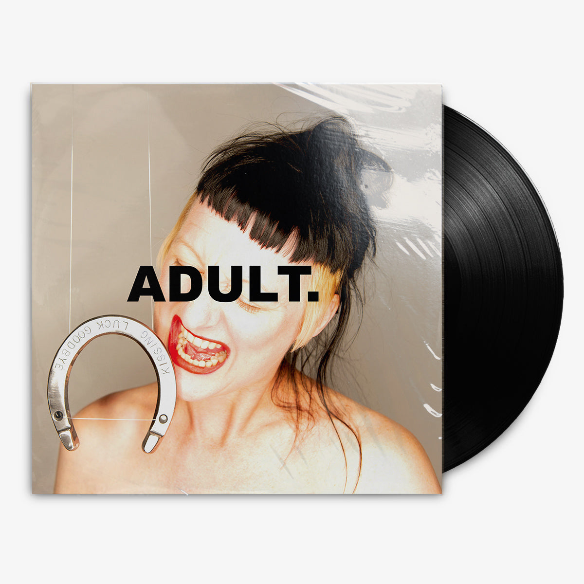 ADULT. 'Kissing Luck Goodbye' 12" LP Black vinyl