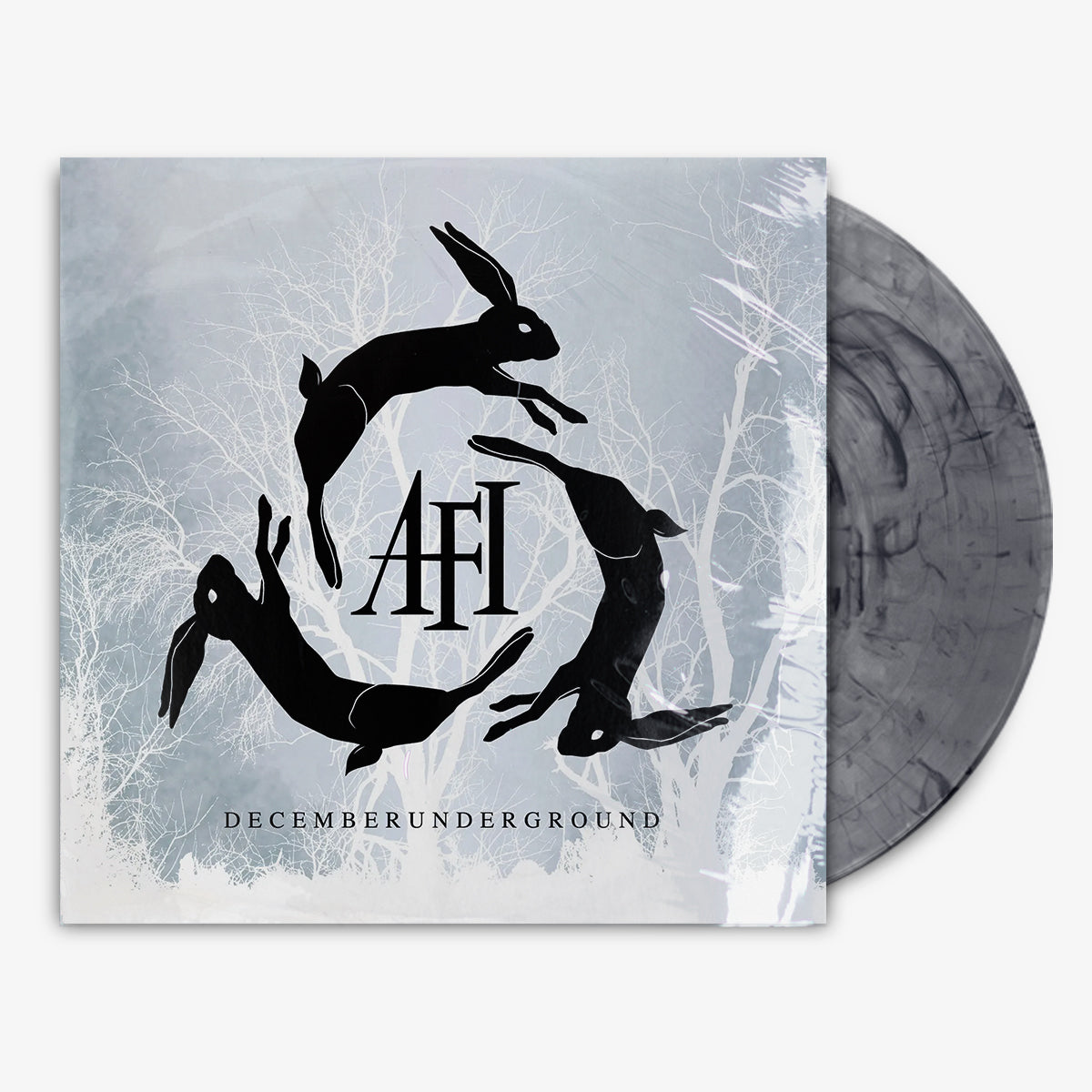 AFI 'DECEMBERUNDERGROUND' 12" LP Transparent Smoke vinyl