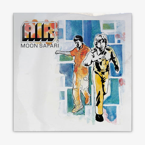 Air 'Moon Safari' LP Cover