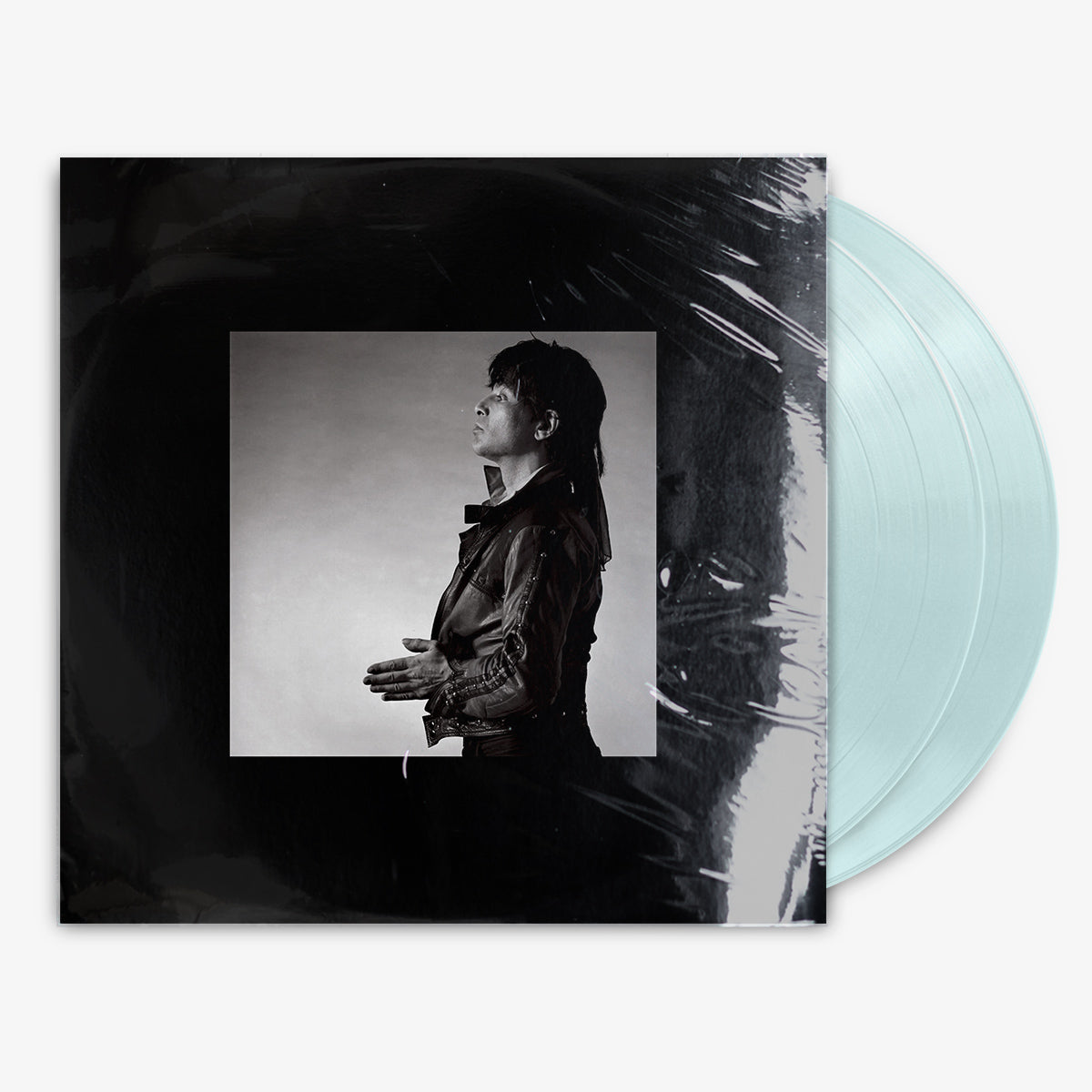 Alan Vega 'Alan Vega' 2x12" LP Ice Blue vinyl