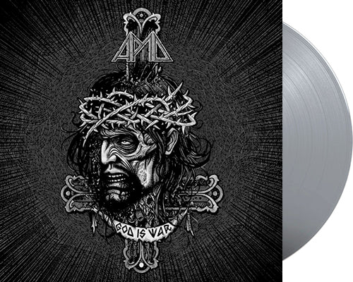 ALL PIGS MUST DIE 'God Is War' 12" LP Silver vinyl