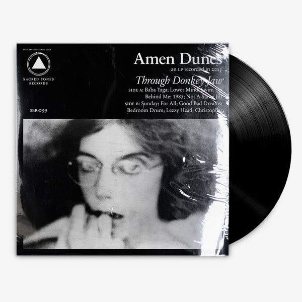 Amen Dunes 'Through Donkey Jaw' 12" LP Black vinyl