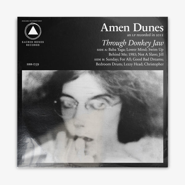 Amen Dunes 'Through Donkey Jaw' LP Cover