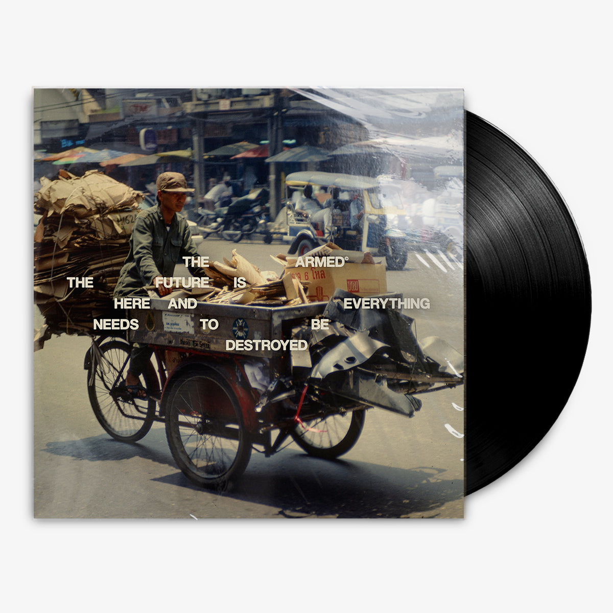 The Armed 'THE FUTURE IS HERE AND EVERYTHING NEEDS TO BE DESTROYED' 12" LP Black vinyl