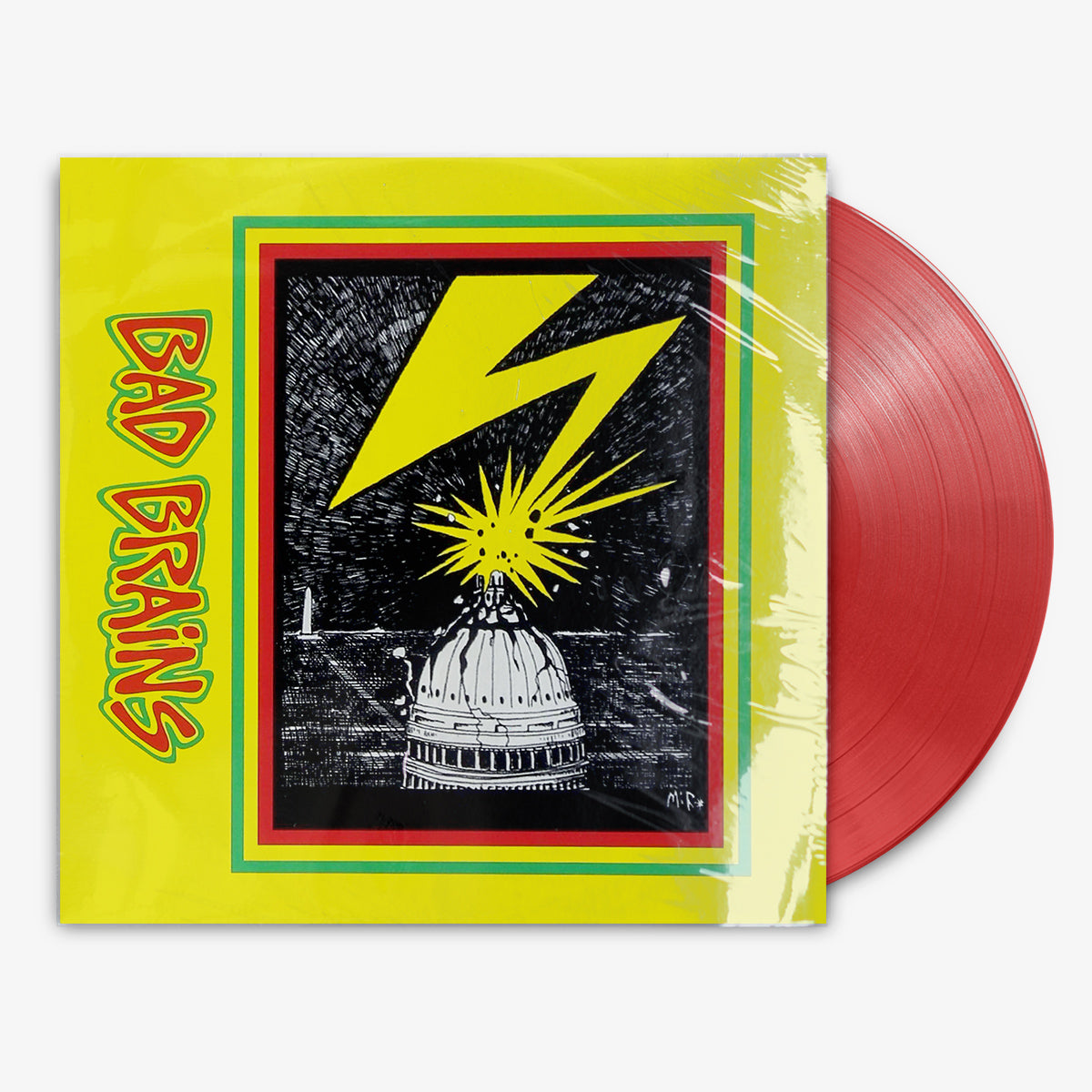 Bad Brains 'Bad Brains' 12" LP Transparent Red vinyl