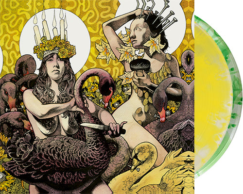 BARONESS 'Yellow & Green' 2x12" LP Yellow Cloudy + Green Cloudy vinyl