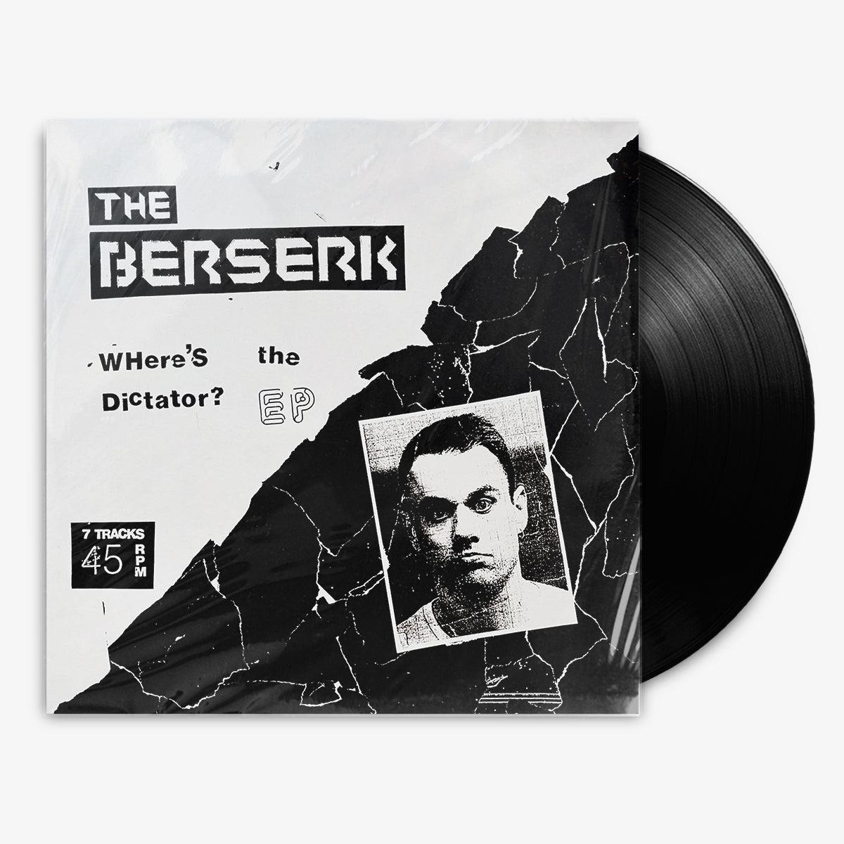 The Berserk 'Where’s the Dictator?' 12" EP Black vinyl