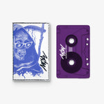 BØW 'Infectious Salty Assault' Transparent Purple Cassette Tape