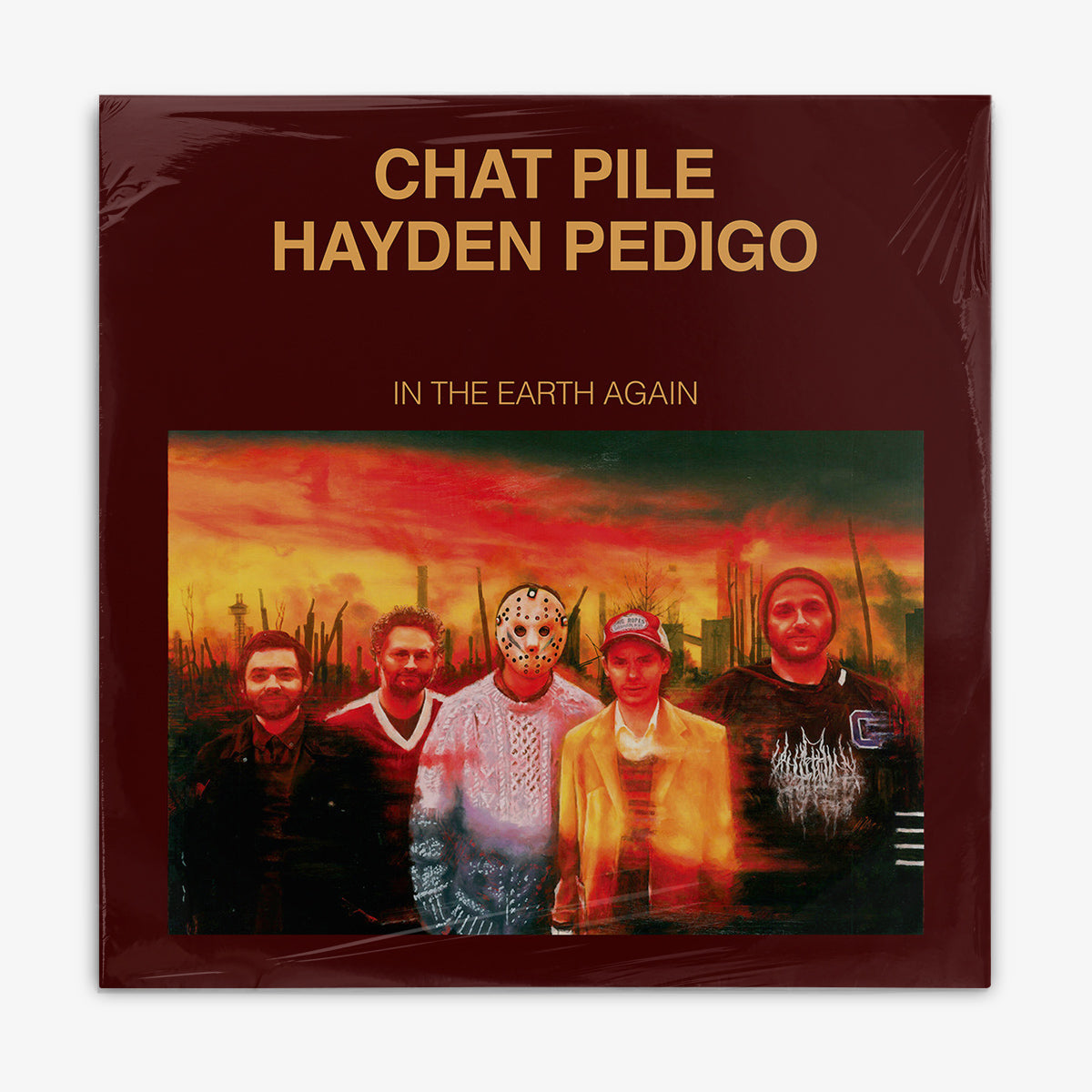 Chat Pile & Hayden Pedigo 'In the Earth Again' LP cover