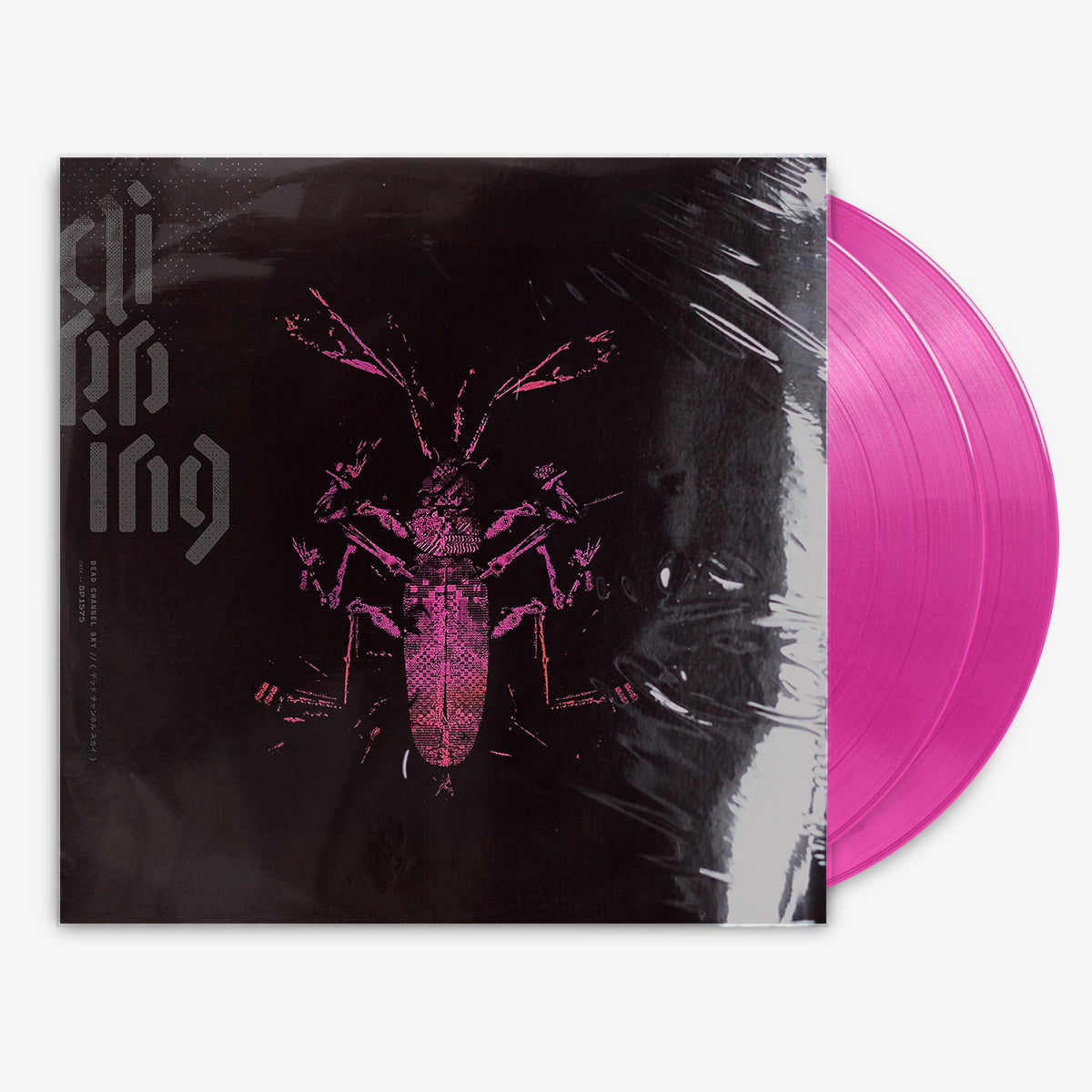 clipping. 'Dead Channel Sky' 2x12" LP Neon Pink vinyl