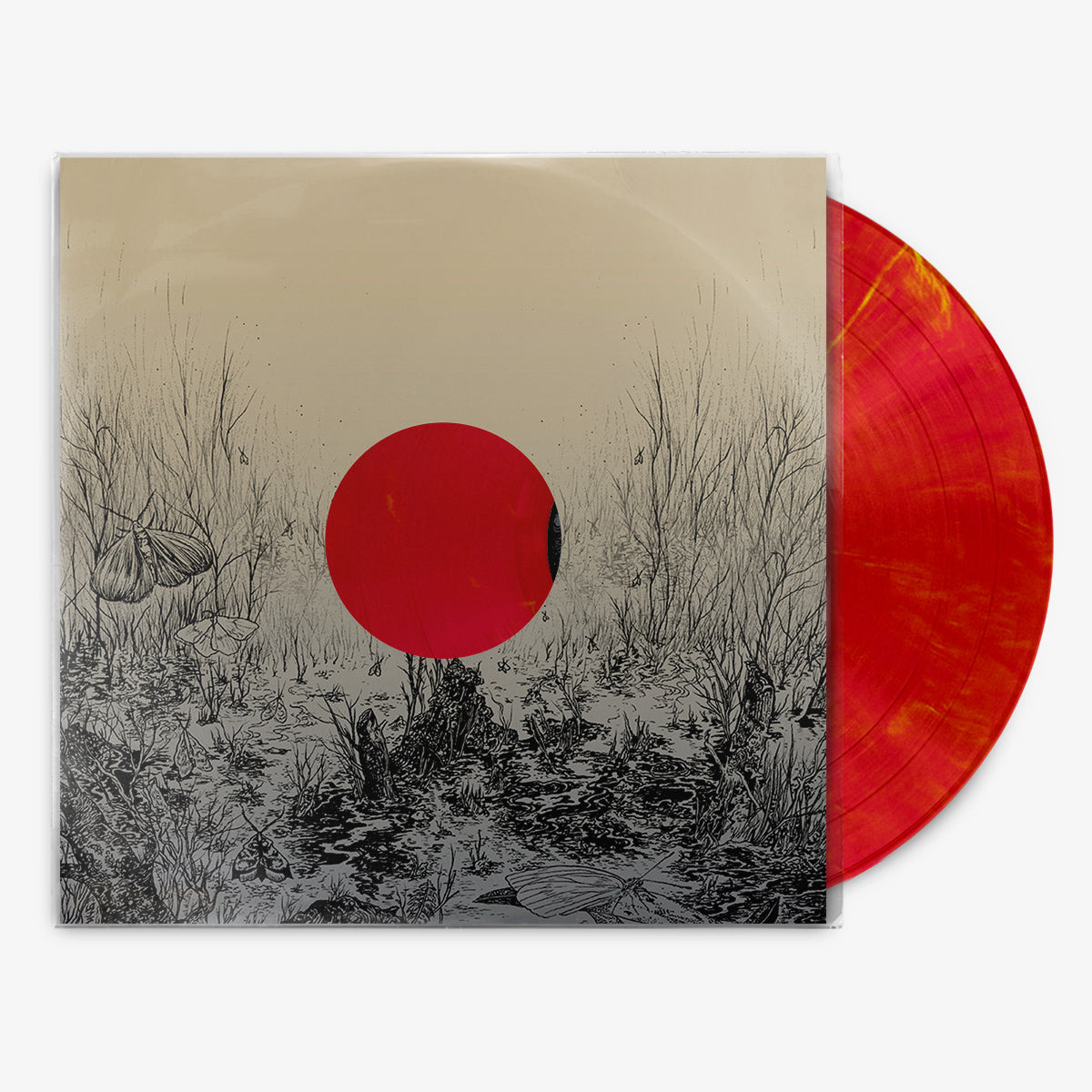 Cloakroom 'Infinity' 12" EP Red w/ Yellow Splatter