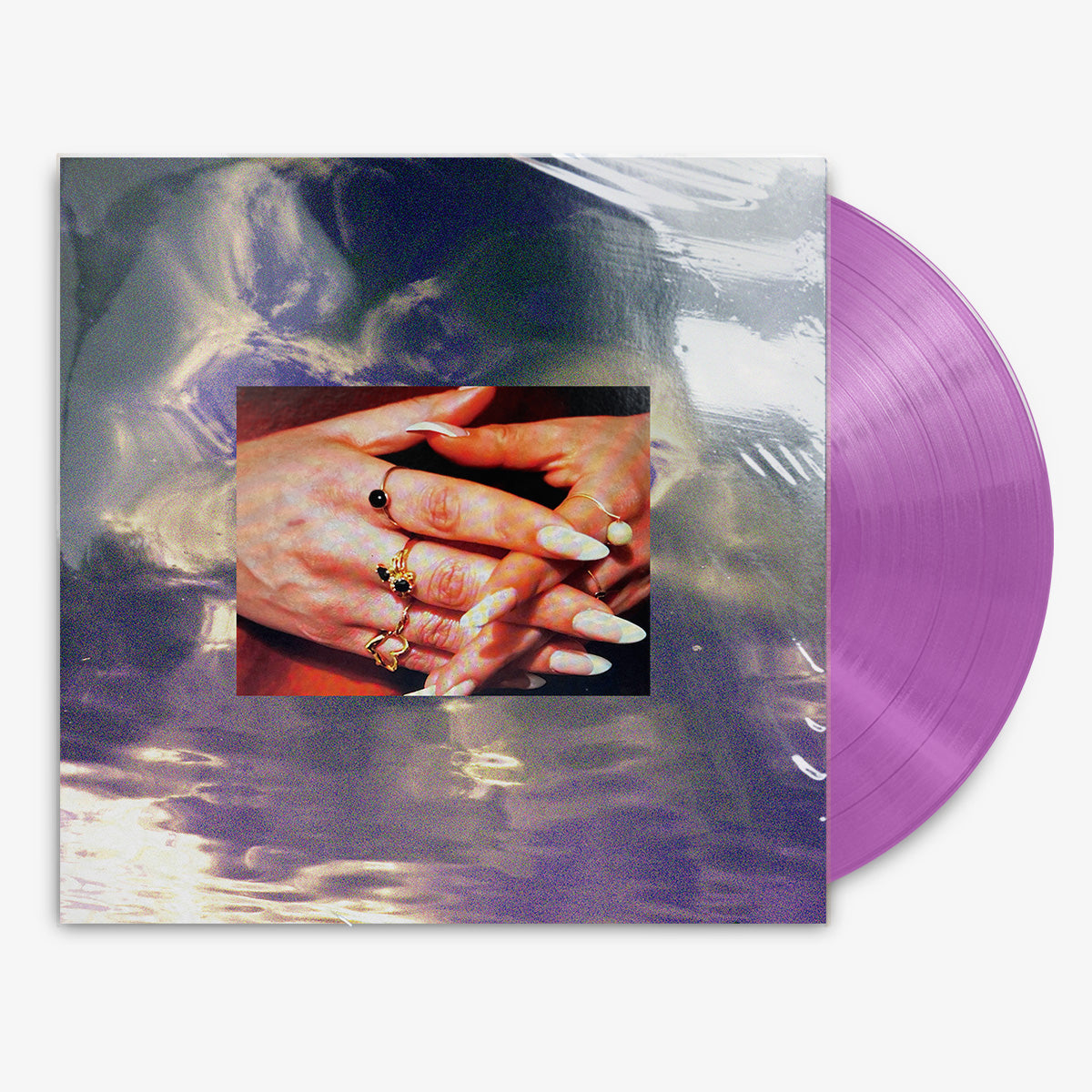 Cold Gawd 'I'll Drown On This Earth' 12" LP Clear Purple vinyl