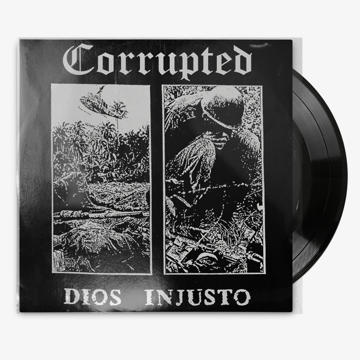 Corrupted 'Dios Injusto' 7" EP Black vinyl