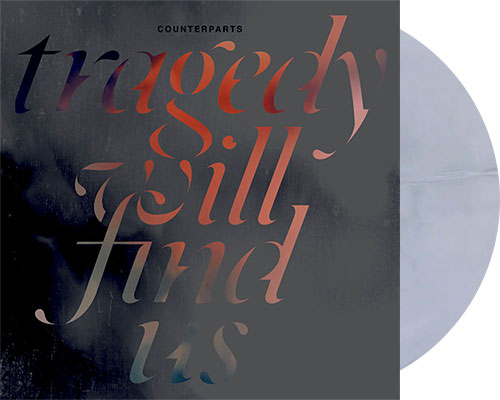 COUNTERPARTS 'Tragedy Will Find Us' 12" LP Silver, White & Baby Pink Galaxy vinyl