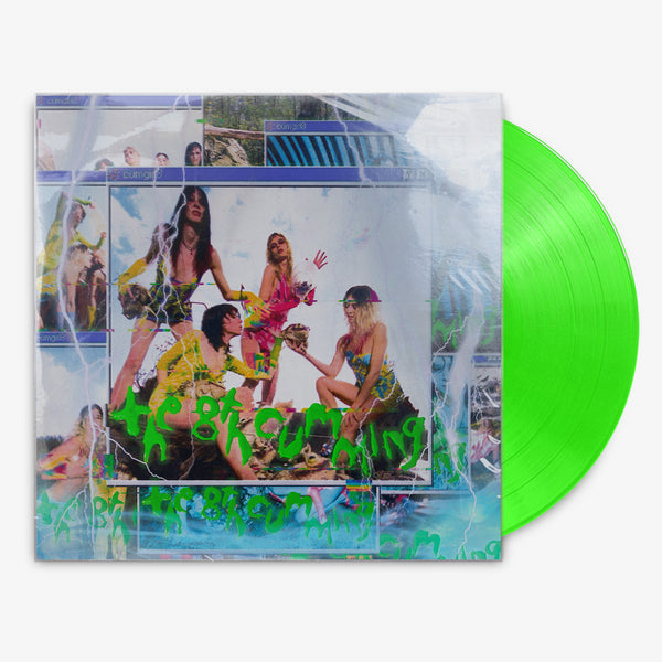 cumgirl8 'the 8th cumming' 12" LP Neon Green vinyl