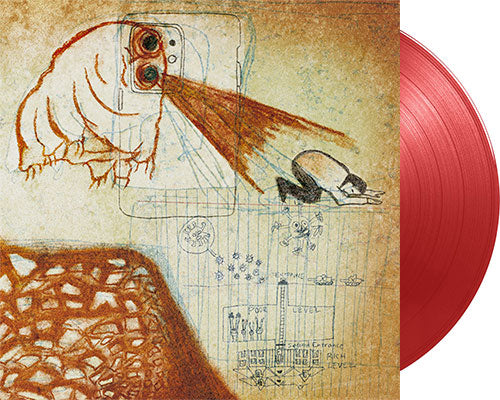 DEERHOOF 'Future Teenage Cave Artists' 12" LP Red Blood vinyl