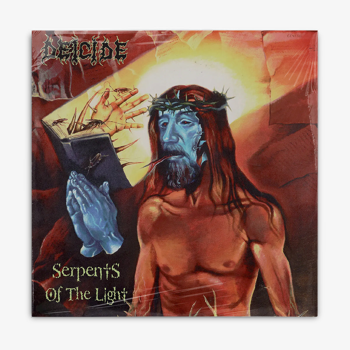 Deicide 'Serpents of the Light' LP cover
