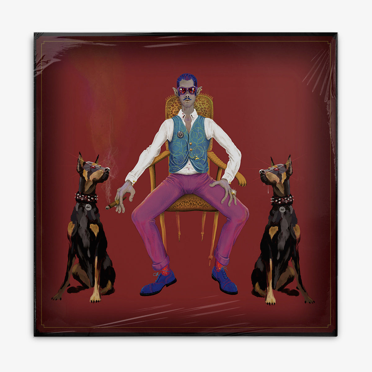 Democrash 'Important People' LP cover