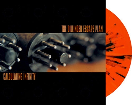 DILLINGER ESCAPE PLAN, THE 'Calculating Infinity' 12" LP Orange Krush w/ Splatter vinyl