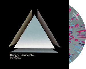DILLINGER ESCAPE PLAN, THE 'Ire Works' 12" LP Electric Blue w/ Metallic Silver, White & Magenta Splatter vinyl
