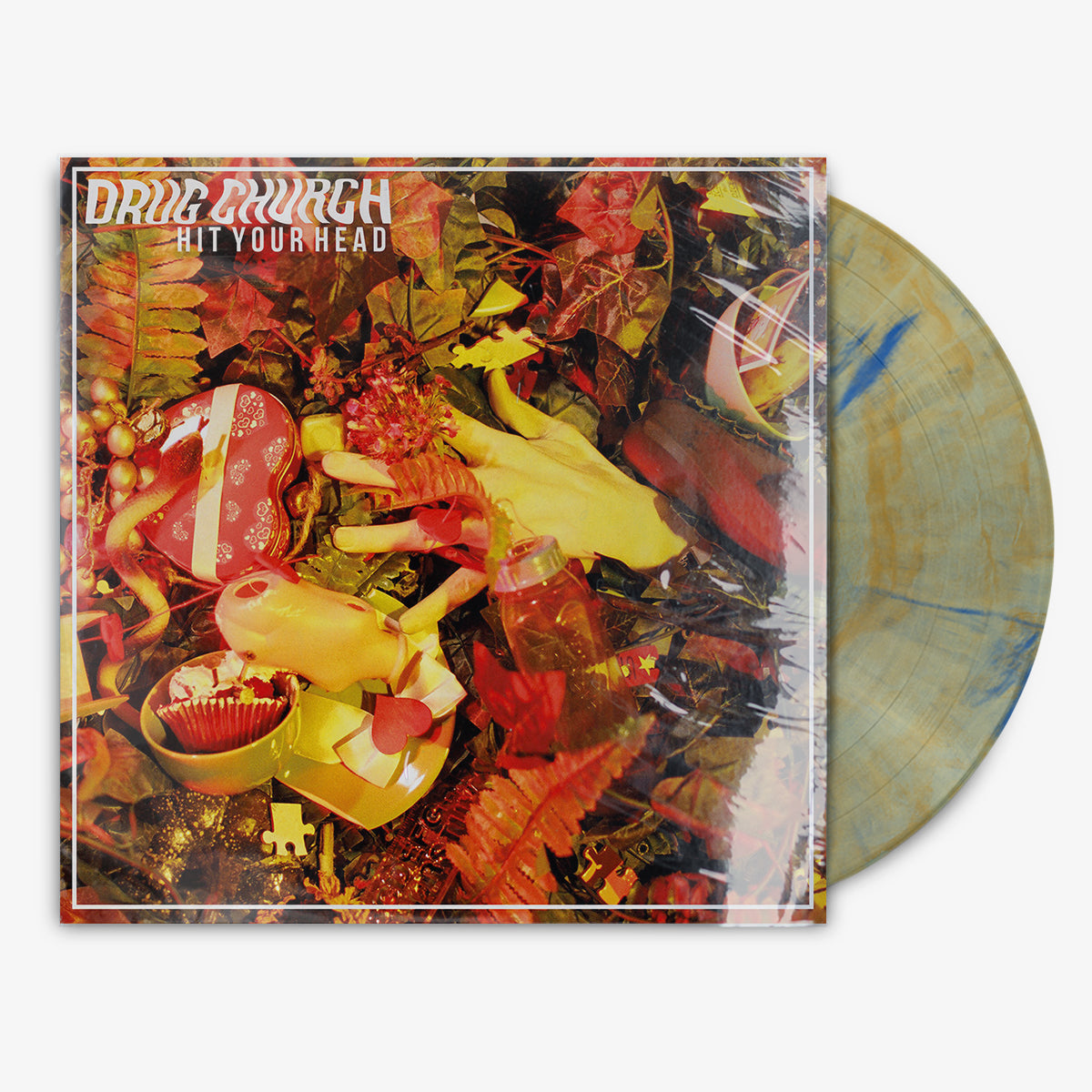 Drug Church 'Hit Your Head' 12" LP "Tide Pods" Marble vinyl