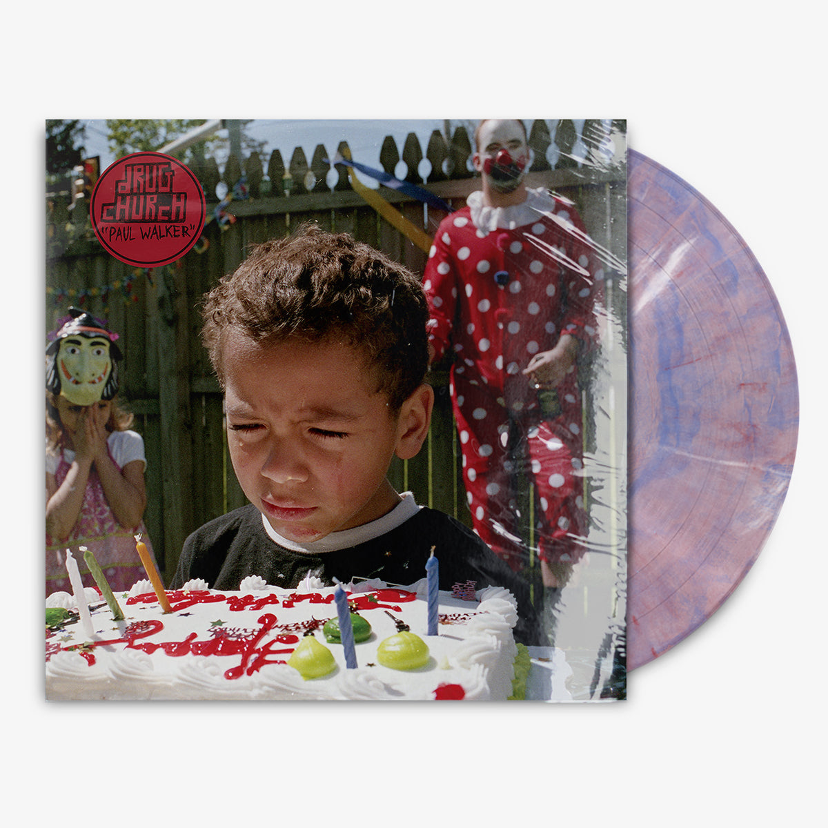 Drug Church 'Paul Walker' 12" LP “America” Marble vinyl
