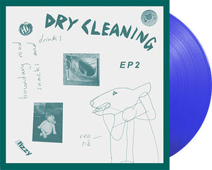 Dry Cleaning 'Boundary Road Snacks And Drinks & Sweet Princess' 12" LP Blue Transparent vinyl