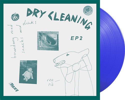 Dry Cleaning 'Boundary Road Snacks And Drinks & Sweet Princess' 12" LP Blue Transparent vinyl